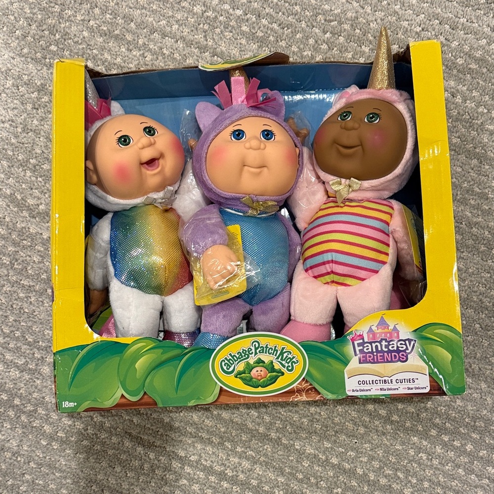 Fantasy Friends Collectible Cuties - Rainbow, Purple, Pink